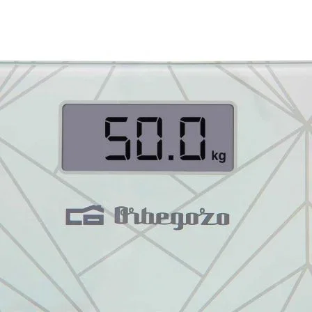 Orbegozo PB-2218 Báscula de baño digital hasta 180 kg Blanca